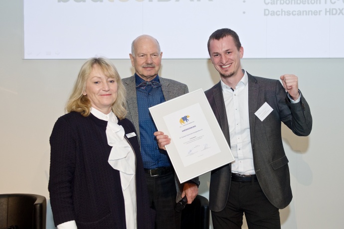 bautec.INNOVATION AWARD 2018 Anerkennung CÂ³-Carbon Concrete Composite e.V.