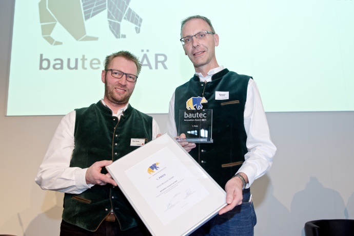 bautec.INNOVATION AWARD 2018 1. Preis Ulrich Brunner GmbH